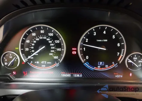 2013 BMW 750I from USA, damaged, VIN WBAYA8C57DC996565